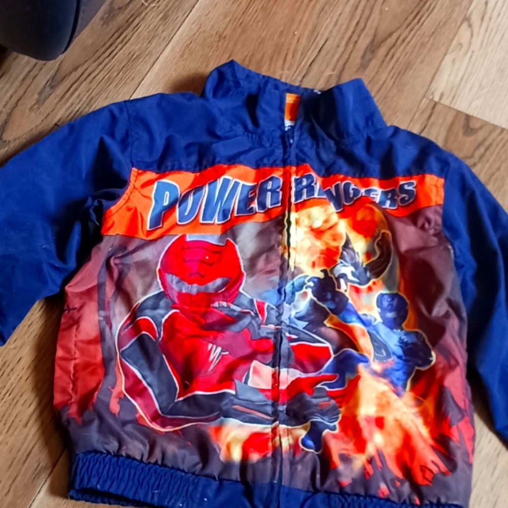 Power Ranger Jacket Size 6 in Boys